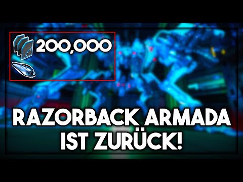 RAZORBACK ARMADA ist zurück! Free 200k Credits + Orokin Catalyst!  🎮 Warframe Gameplay German