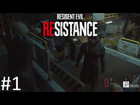 MR. X IS COMING AFTER ME!! | Resident Evil: Resistance #1 (Survivor and Mastermind Gameplay)