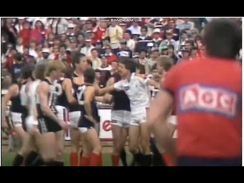 AFL Fight/Melee SANFL Grand Final 1984 Michael Aish