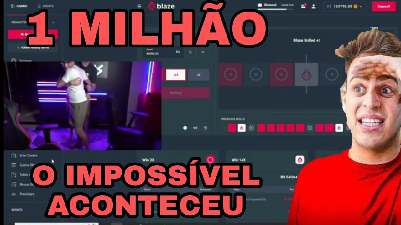 INCRÍVEL! JON VLOGS APOSTA 320 MIL SEM QUERER NA BLAZE E VEJAM NO QUE DEU