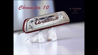 Video thumbnail for Vintage Hohner Chromatic Harmonica Chrometta 10. Винтажная губная гармоника Chrometta 10 Хонер. by Mikołaj sn797