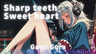 【HOLOLIVE EN】がうる・ぐら イメージソング『Sharp teeth  Sweet heart』【City Pop】