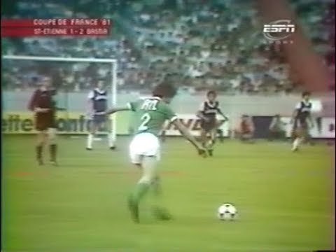 Bastia 2-1 ASSE - Finale de la Coupe de France 1980-1981