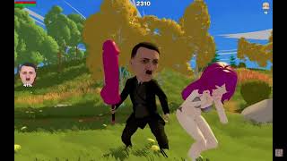 Hitler hates anime Gameplay -¿Qué pasaría si Hitler odiaba los animes ?, video solo apto para +18 XD