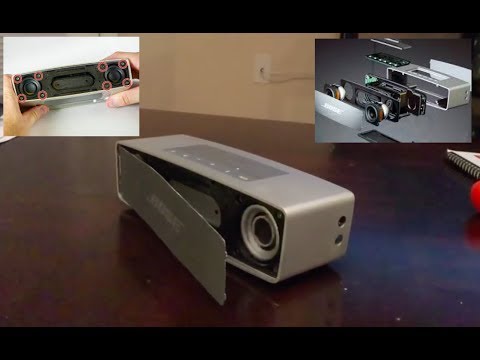 Disassembled Bose Soundlink Mini - Extreme Bass Speaker Sound Test!