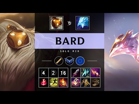 Bard Mid vs Anivia - EUW Diamond Patch 25.09