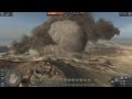 world in conflict Firing Heavy Artillery and a Fuel Air Bomb (1080p)