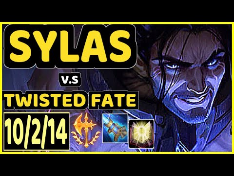 BACA (SYLAS) vs TWISTED FATE - 10/2/14 KDA MID GAMEPLAY - EUW Ranked GRANDMASTER