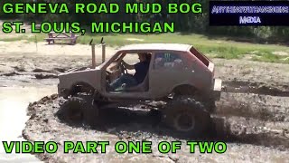preview picture of video 'GENEVA ROAD MUD BOG 8-17-13, ST. LOUIS, MICHIGAN PART ONE OF TWO'
