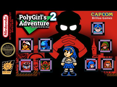 PolyGirl´s Adventure 2: The wrath of Dr. Noac - Mega Man 2 Romhack [NES]