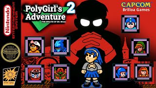 PolyGirl´s Adventure 2: The wrath of Dr. Noac - Mega Man 2 Romhack [NES]