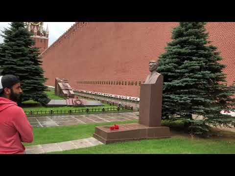 Stalin’s grave in Moscow