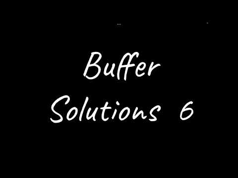 A LEVEL CHEMISTRY EXAM QUESTION WALKTHROUGH - BUFFER SOLUTIONS 6 - EXPLANATION & CALCULATION