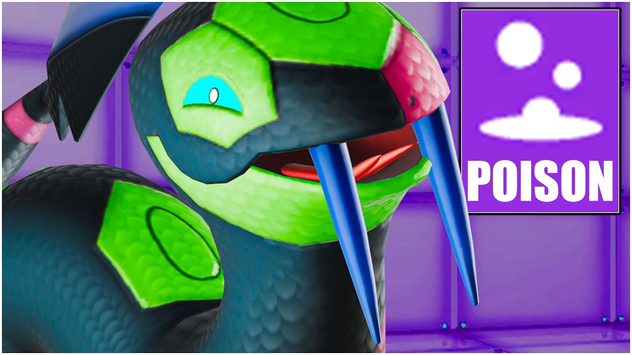 MONO POISON TYPE POKEMON TEAM! Seviper, Muk, Swalot, Weezing, Arbok, Arceus Poison Moveset Pokemon