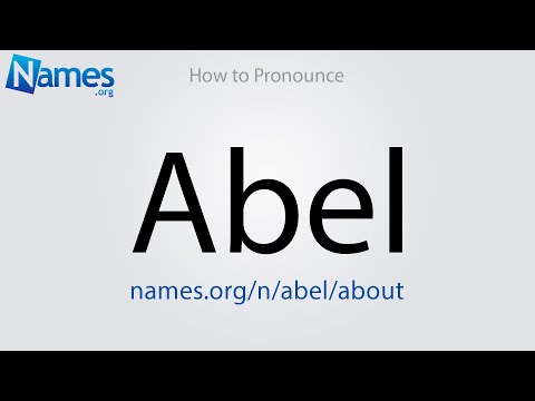 How to Pronounce Abel