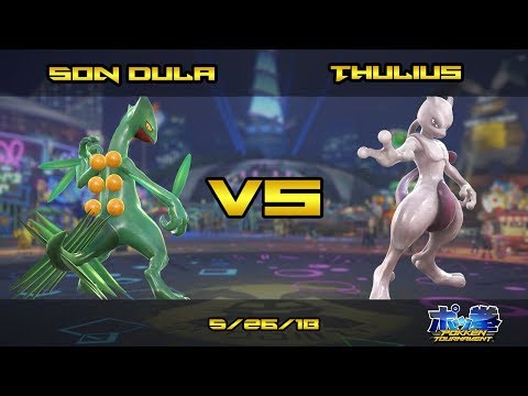 Pokken DX @ Combo Breaker 2018: Son Dula (Sceptile) vs Thulius (Mewtwo) - Losers Quarter's