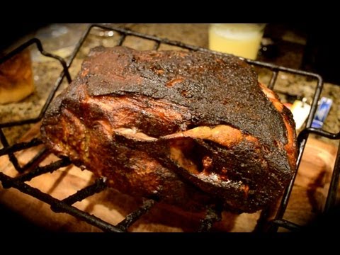 Pulled pork green egg Pulled pork green egg