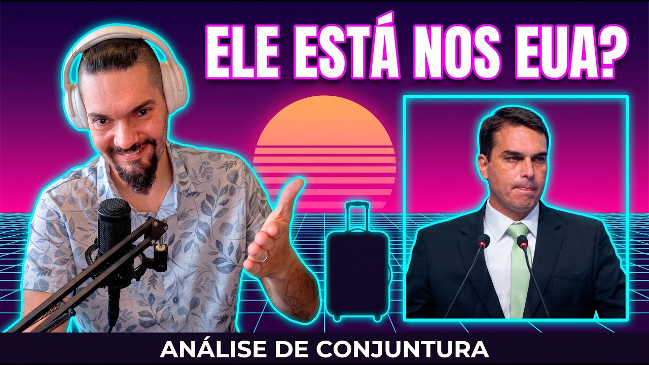A CASA CAIU? Flávio Bolsonaro nos EUA e o que vem por aí