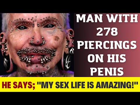 MAN WITH 278 PIERCINGS ON HIS GENITALS | ROLF BUCHHOLZ
