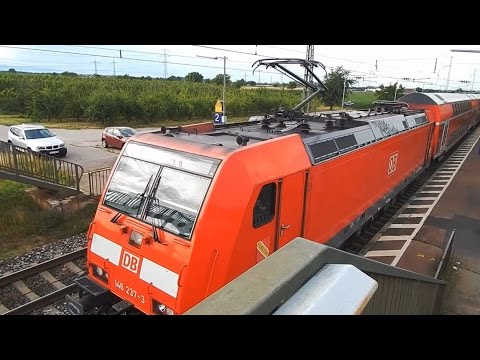 Rheintalbahn - Zugvehrkehr in Auggen 2/2