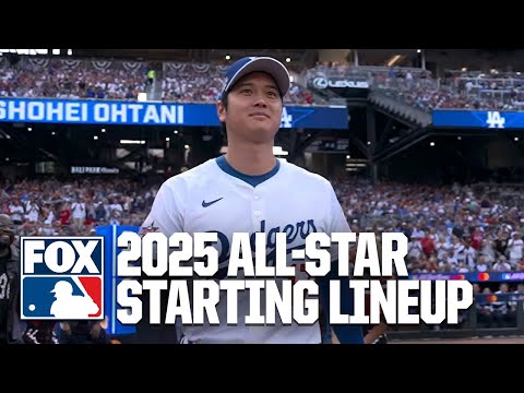 Shohei Ohtani, Aaron Judge Headline 2025 MLB All-Star Game Starters | MLB on FOX