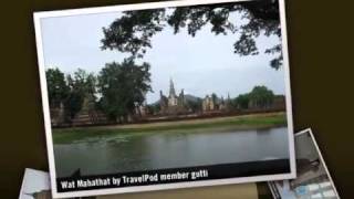preview picture of video 'Sukhothai die alte Koenigsstadt Gutti's photos around Sukhothai, Thailand'
