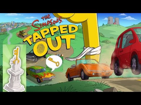 Intro to Thrillhouse Pt. 1(Van Houten House), key to the city? in The Simpsons Tapped Out game