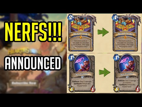 Blizzard LISTENED To US!!! - Mage, Paladin, Rogue NERFS (AND MORE)