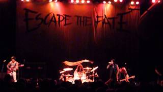 Escape The Fate &quot;Fire It Up&quot; Rams Head Live, Baltimore, MD 5/1/13 live concert