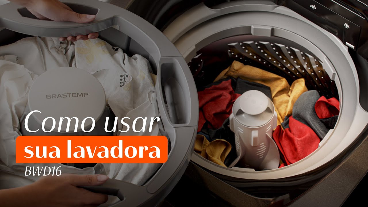Como utilizar sua lavadora BWD16