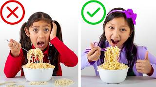 Maddie Eva & Bella Learns to Be Brave and Try New Things