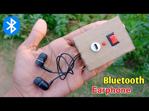 How to make wireless earphone easily at home || Homemade Bluetooth module for headphones