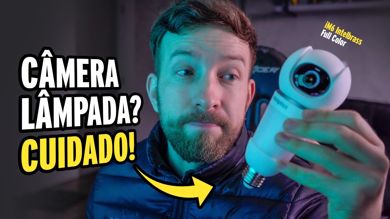 Miniatura da avaliação em vídeo de Câmera de Segurança Wi-Fi Intelbras IM6 Full Color 3MP Branco