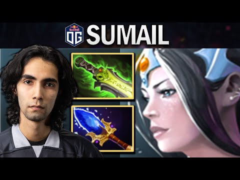 OG.SUMAIL MIRANA - HARD TO CARRY WITH QUITTER - DOTA 2 7.25 GAMEPLAY