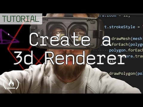 Create a 3D Wireframe Renderer JavaScript Tutorial