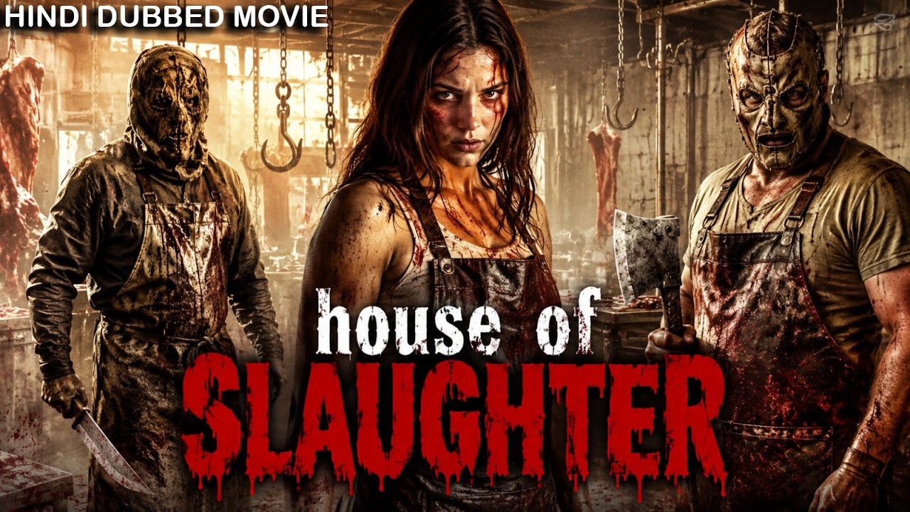 HOUSE OF SLAUGHTER | दोस्तों की पार्टी बनी मौत का जाल |Hollywood Horror Thriller Hindi D