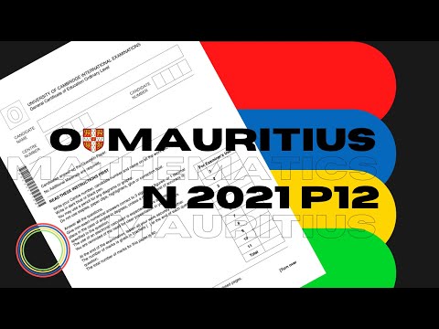 , title : 'O-Level Mathematics D November 2021 Paper 12 4024/12 Mauritius 🇲🇺  (En Creole)'