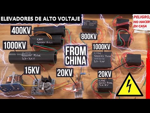 TASER⚠️ How to make a HIGH VOLTAGE GENERATOR! ⛔️