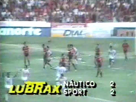 Náutico 2 x 2 Sport | Campeonato Pernambucano 1990