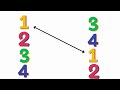 One Two Three 1 To 20 Numbers Matching 1 To 20 Matching Activity Matching Numbers