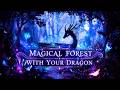 | Hiding in a Magical Forest with Your Dragon | Fantasy Music to Study, Read & Write 📖✨