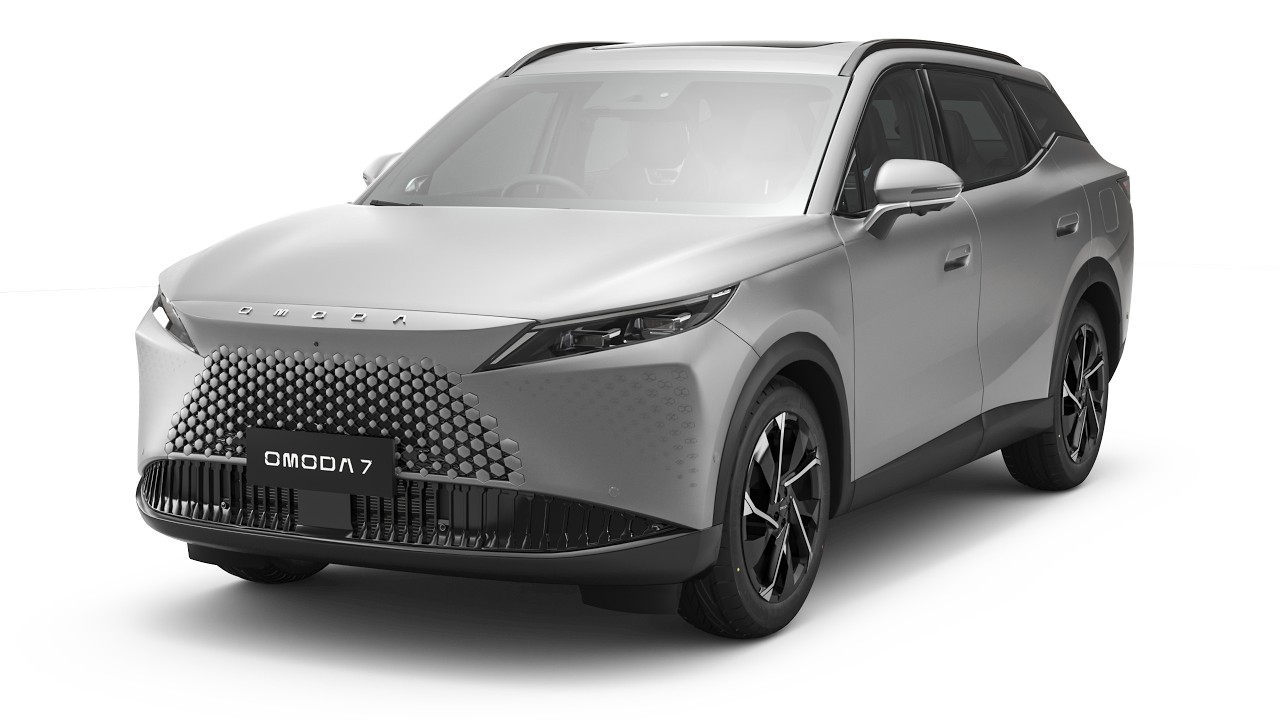 2026 Chery Omoda 7 PHEV With Interior 3D Model