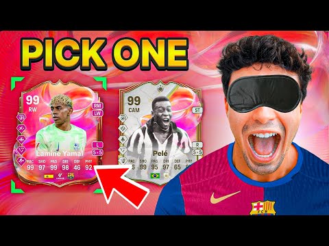 I Pulled 99 Lamine Yamal In A Blind Player Pick