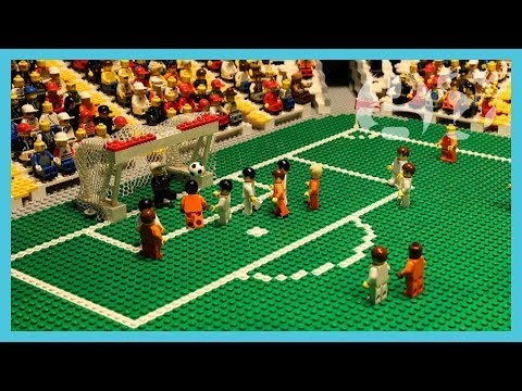 Holland v Chile: Leroy Fer and Memphis Depay goals | World Cup 2014 | Brick-by-brick