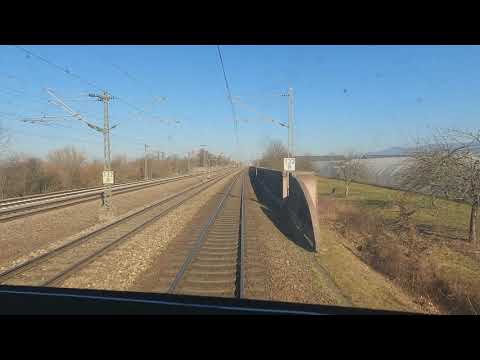 Führerstandsmitfahrt Offenburg-Karlsruhe mit der BR193 Vectron
