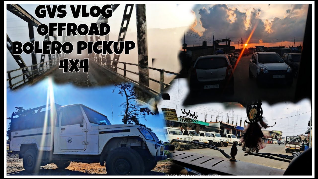Mahindra bolero pick-up 4x4 driving hill area drive view #vlogs