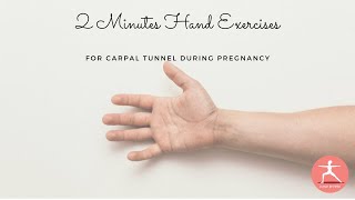 Easy Hand Exercises for Carpal Tunnel During Pregnancy | Physio by Pippa