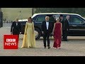 Trump arrives at Blenheim Palace - BBC News Trump arrives at Blenheim Palace - BBC News
