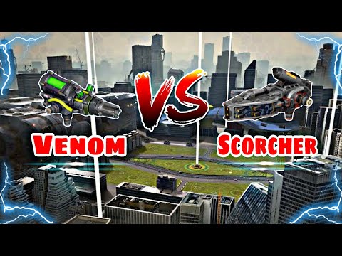 Venom VS Scorcher Comparison in |War Robots|