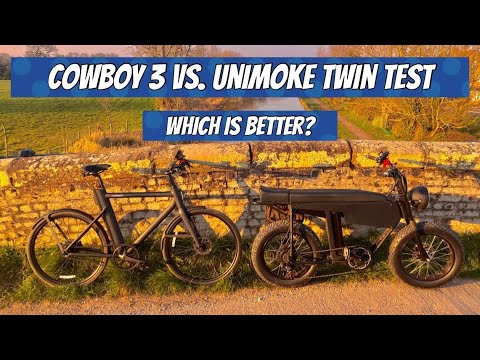 Cowboy 3 vs. Unimoke E-Bike Twin Test!
